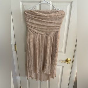 Express strapless dress